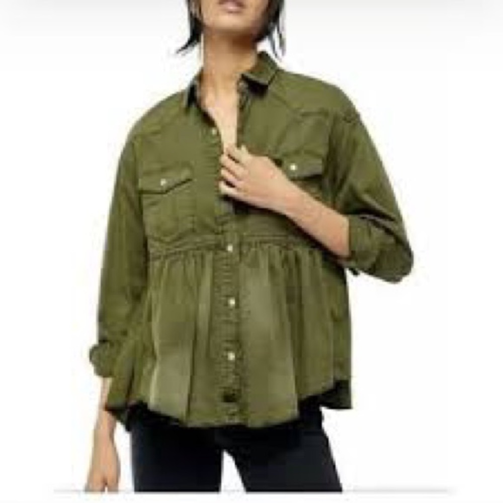 Free People | We The Free | Dylan Babydoll Top - Women's Size M - Picture 6 of 9